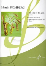 タリエシンの物語（マルティン・ロンバーグ）（アルトサックス+ピアノ）【The Tale of Taliesin】