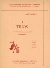 三重奏曲・No.1（ノエル・サマン） (木管三重奏）【5 Trios No.1】