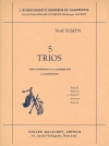 三重奏曲・No.3（ノエル・サマン） (木管三重奏）【5 Trios No.3】