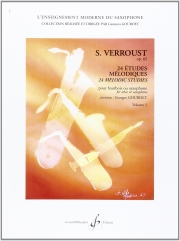 24の旋律的練習曲・Op.65・Vol.1 （スタニスラフ・ヴェルー）（オーボエ）【24 Etudes Melodiques Opus 65 - Volume 1】