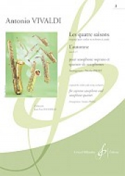 秋「四季」より・Op.8・No.3（アントニオ・ヴィヴァルディ）（サックス五重奏）【Les Quatre Saisons - L’automne - Op. 8 N° 3】