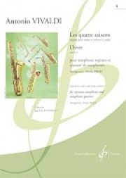 冬「四季」より・Op.8・No.4（アントニオ・ヴィヴァルディ）（サックス五重奏）【Les Quatre Saisons - L’hiver - Op. 8 N° 4】