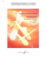 Piazzolino（レイモン・アレッサンドリーニ）（アルトサックス+ピアノ）