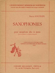 Saxophonies（ピエール・アンスラン）（アルトサックス+ピアノ）