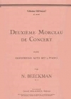演奏会用小品・Op.17（ナゼール・ベークマン）（アルトサックス+ピアノ）【Deuxieme Morceau De Concert Opus 17】