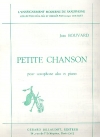 小さなシャンソン（ジャン・ブヴァール）（アルトサックス+ピアノ）【Petite Chanson】