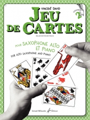 カルタ遊び・Vol.2（ヴァンサン・ダヴィッド）（アルトサックス+ピアノ）【Jeu de Cartes, Volume 2】