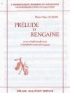 前奏曲とランゲーヌ（ピエール・マックス・デュボワ）（アルトサックス+ピアノ）【Prelude et Rengaine】