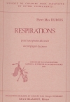 リスピレーション（ピエール・マックス・デュボワ）（アルトサックス+ピアノ）【Respirations】