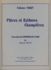 牧童と田園のリズム（フェリシアン・フォレ）（アルトサックス+ピアノ）【Patres et Rythmes Champetres】