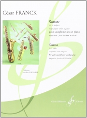 ソナタ・イ長調（セザール・フランク）（アルトサックス+ピアノ）【Sonate En La Majeur】