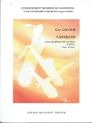 カンチルード（ギイ・ラクール）（アルトサックス+ピアノ）【Cantilude】