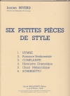 様式を具えた6つの小品（リュシアン・ニヴェール）（バスーン+ピアノ）【Six Petites Pieces de Style】