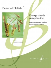 パッサージュ・ジュフロワの変な猫（ベルトラン・ペーニュ）（アルトサックス+ピアノ）【L’étrange chat du passage Jouffroy】