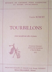 渦巻き（ルシー・ロバート）（アルトサックス+ピアノ）【Tourbillons】