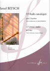 12の練習曲（マルセル・ビッチ）（オーボエ二重奏）【12 Etudes Canoniques】