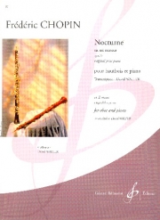 ノクターン・ホ短調・Op.72（フレデリック・ショパン）（オーボエ+ピアノ）【Nocturne - En Mi Mineur Op. 72】