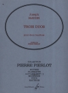 3つのデュオ（フランツ・ヨーゼフ・ハイドン）（オーボエ二重奏）【Trois Duos】