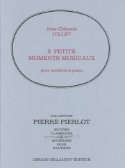 2 Petits Moments Musicaux (ジーン・クレメント・ジョレ)（オーボエ+ピアノ）