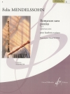 無言歌集・Op. 30・Vol.2 (フェリックス・メンデルスゾーン)（オーボエ+ピアノ）【Romances Sans Paroles Opus 30 - Volume 2】