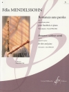 無言歌集・Op. 38・Vol.3 (フェリックス・メンデルスゾーン)（オーボエ+ピアノ）【Romances Sans Paroles Opus 38 - Volume 3】