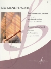 無言歌集・Op. 62/67・Vol.5 (フェリックス・メンデルスゾーン)（オーボエ+ピアノ）【Romances Sans Paroles Opus 62/67 - Volume 5】