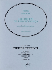 サンチョ・パンサの物語（パスカル・プルースト）（オーボエ+ピアノ）【Les Recits de Sancho Panza】