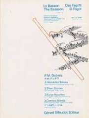 3つのやさしい小品（ピエール・マックス・デュボワ）（バスーン+ピアノ）【3 Nouvelles Breves】