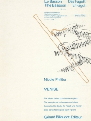 ベニス（ニコル・フィリバ）（バスーン+ピアノ）【Venise】