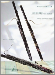 協奏曲・変ロ長調（アントニオ・ヴィヴァルディ）（バスーン+ピアノ）【Concerto En Sib Majeur (FVIII No 36)】