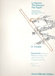 協奏曲・ハ短調・No.14（アントニオ・ヴィヴァルディ）（バスーン+ピアノ）【Concerto FVIII No14 En Do Mineur】