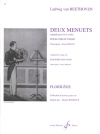 2つのメヌエット（ベートーヴェン）（ホルン+ピアノ）【Deux Menuets】