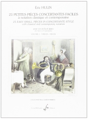 21のやさしい協奏的小品・Vol.2（エリック・ウリン）（ホルン+ピアノ）【21 Petites Pieces Concertantes Faciles - Volume 2】