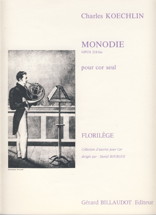 おすすめ モノディ・Op.218（シャルル・ケクラン）（ホルン）【Monodie 洋楽