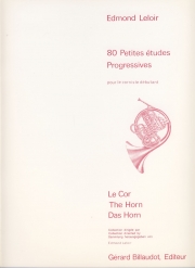 80の段階的な小練習曲（エドモン・ルロワール）（ホルン）【80 Petites Etudes Progressives】