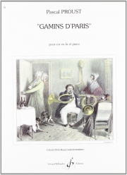 パリの子供たち（パスカル・プルースト）（ホルン+ピアノ）【Gamins D’paris】