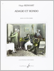 アダージョとロンド（バーナード・ライヘル）（ホルン+ピアノ）【Adagio et Rondo】