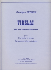 ヴィルレー（ジョージズ・スポルク）（ホルン+ピアノ）【Virelai】