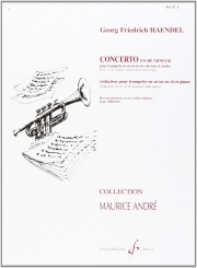 協奏曲・ニ短調 (ヘンデル)（トランペット+オルガン）【Concerto En Re Mineur】