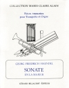 協奏曲・イ長調 (ヘンデル)（トランペット+オルガン）【Sonate En La Majeur】