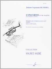 協奏曲・変ホ長調 (ヨハン・ネポムク・フンメル)（トランペット+ピアノ）【Concerto En Mib Majeur】