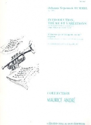 序奏、主題と変奏・OP.102 (ヨハン・ネポムク・フンメル)（トランペット+ピアノ）【Introduction, Thème et Variations - Op. 102】
