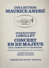 協奏曲・ニ長調 (ジャン＝バティスト・ルイエ)（トランペット+ピアノ）【Concert En Re Majeur】