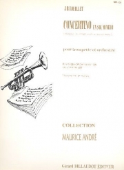 小協奏曲・ト短調 (ジャン＝バティスト・ルイエ)（トランペット+ピアノ）【Concertino En Sol Mineur】
