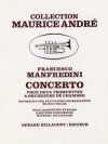 協奏曲 (フランチェスコ・オノフリオ・マンフレディーニ)（トランペット二重奏+ピアノ）【Concerto】