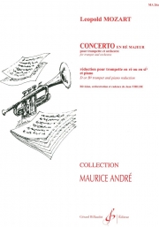 協奏曲・ニ長調 (レオポルト・モーツァルト)（トランペット+ピアノ）【Concerto En Re Majeur】