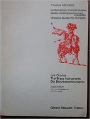 コンテンポラリー・トランペット・スタディー (トーマス・スティーヴンス)（トランペット）【Contemporary Trumpet Studies】