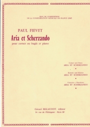 アリアとスケルツァンド (ポール・フィヴェット)（コルネット+ピアノ）【Aria et Scherzando】