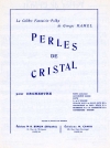Perles de Cristal (ジョージズ・ハメル)（コルネット+ピアノ）