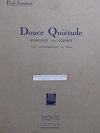Douce Quietude (ポール・ジャンジャン)（コルネット+ピアノ）